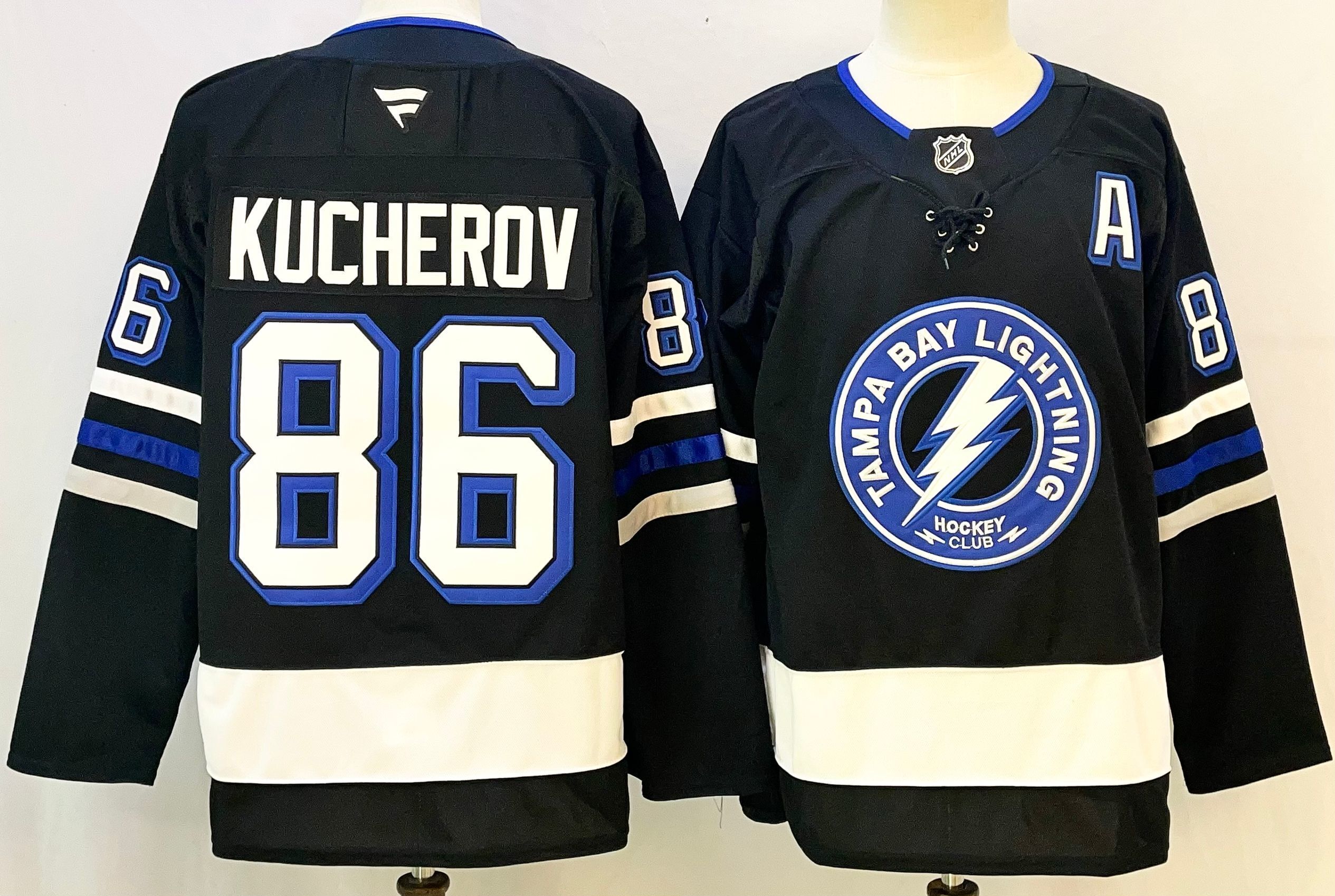 Men Tampa Bay Lightning #86 Kucherov Black 2026 Adidias NHL Jersey style 001->tampa bay lightning->NHL Jersey